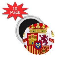 Coat Of Arms Of Spain 1 75  Magnets (10 Pack) 