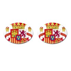 Coat Of Arms Of Spain Cufflinks (oval)