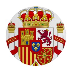 Coat Of Arms Of Spain Round Ornament (two Sides) by abbeyz71