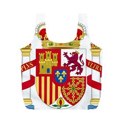 Coat Of Arms Of Spain Full Print Recycle Bag (m)