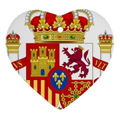 Coat Of Arms Of Spain Ornament (heart) by abbeyz71