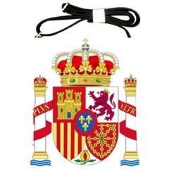 Coat Of Arms Of Spain Shoulder Sling Bag by abbeyz71