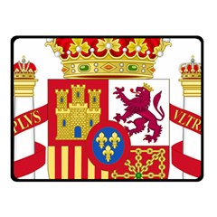 Coat Of Arms Of Spain Fleece Blanket (small) by abbeyz71
