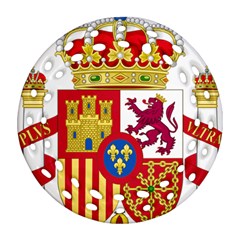 Coat Of Arms Of Spain Ornament (round Filigree) by abbeyz71