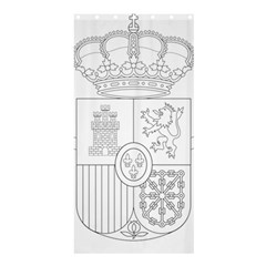 Coat Of Arms Of Spain Shower Curtain 36  X 72  (stall)  by abbeyz71