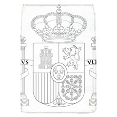 Coat Of Arms Of Spain Removable Flap Cover (l) by abbeyz71