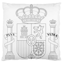 Coat Of Arms Of Spain Large Flano Cushion Case (two Sides) by abbeyz71