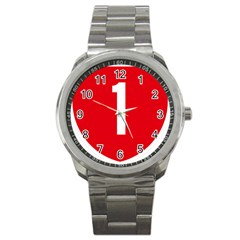 New Zealand State Highway 1 Sport Metal Watch by abbeyz71