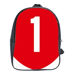 New Zealand State Highway 1 School Bag (xl) by abbeyz71