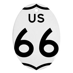 Route 66 Ornament (oval) by abbeyz71