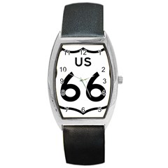 Route 66 Barrel Style Metal Watch by abbeyz71