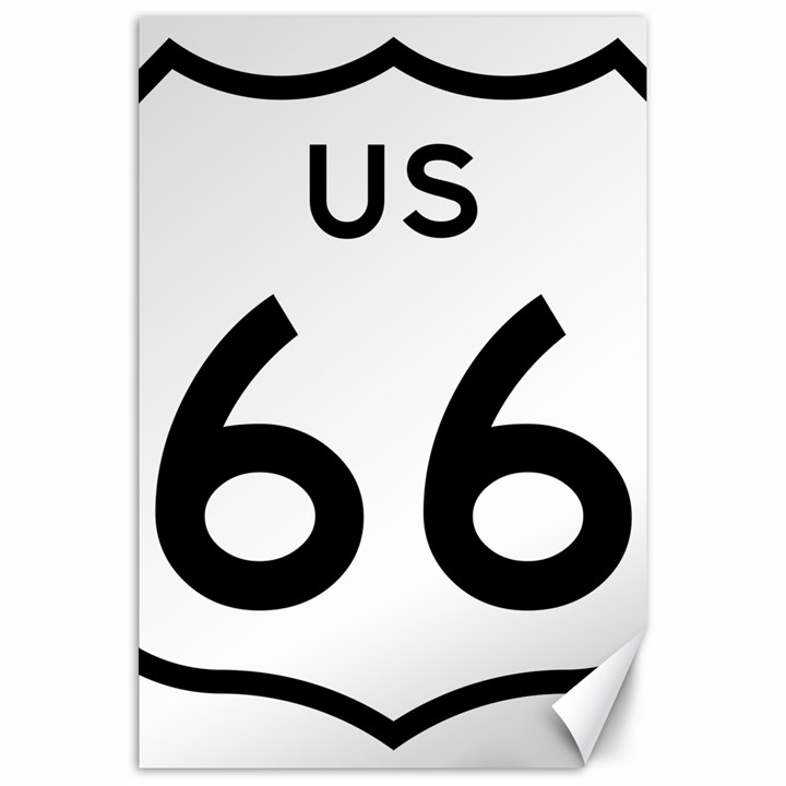 Route 66 Canvas 20  x 30 