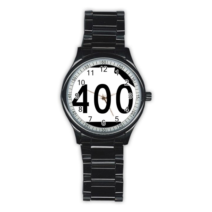 Georgia 400 Stainless Steel Round Watch