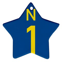 South Africa National Route N1 Marker Star Ornament (two Sides) by abbeyz71
