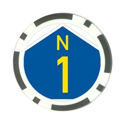 South Africa National Route N1 Marker Poker Chip Card Guard by abbeyz71