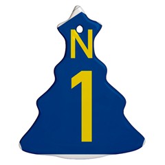 South Africa National Route N1 Marker Christmas Tree Ornament (two Sides) by abbeyz71