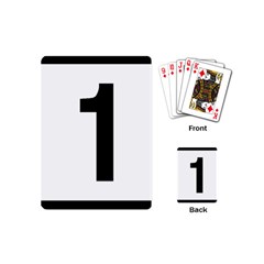 Tjóevegur 1 (route 1) Hringvegur (ring Road) Playing Cards (mini) by abbeyz71