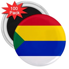 Druze Flag  3  Magnets (100 Pack) by abbeyz71