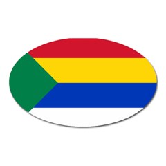 Druze Flag  Oval Magnet by abbeyz71