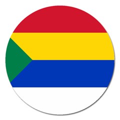 Druze Flag  Magnet 5  (round) by abbeyz71