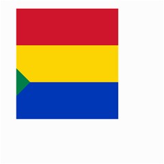 Druze Flag  Small Garden Flag (two Sides) by abbeyz71