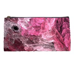 Pink Crystal Fractal Pencil Cases