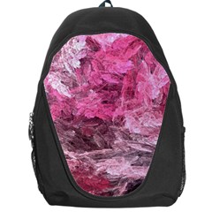 Pink Crystal Fractal Backpack Bag