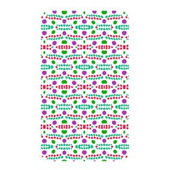 Retro Purple Green Pink Pattern Memory Card Reader (rectangular) by BrightVibesDesign