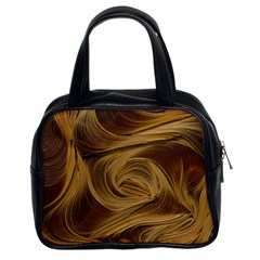 Paper Art Paper Art Eddy Yellow Classic Handbag (two Sides)