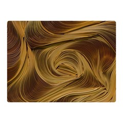 Paper Art Paper Art Eddy Yellow Double Sided Flano Blanket (mini)  by Sapixe