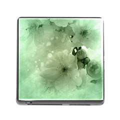 Wonderful Flowers In Soft Colors Memory Card Reader (square 5 Slot) by FantasyWorld7