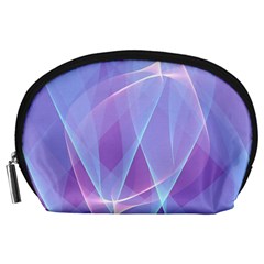 Background Light Glow Abstract Art Accessory Pouch (large) by Sapixe