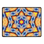 Pattern Abstract Background Art Double Sided Fleece Blanket (Small)  45 x34  Blanket Back