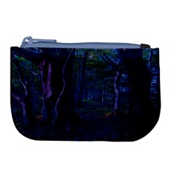 Beeches Tree Forest Beech Shadows Large Coin Purse