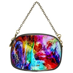 Background Art Abstract Watercolor Chain Purse (One Side)