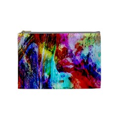 Background Art Abstract Watercolor Cosmetic Bag (Medium)