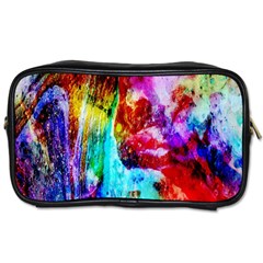 Background Art Abstract Watercolor Toiletries Bag (One Side)