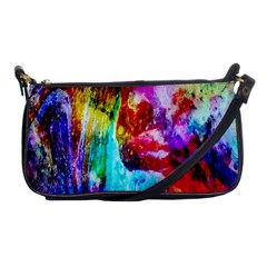 Background Art Abstract Watercolor Shoulder Clutch Bag by Sapixe