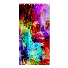 Background Art Abstract Watercolor Shower Curtain 36  x 72  (Stall) 