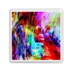 Background Art Abstract Watercolor Memory Card Reader (Square)