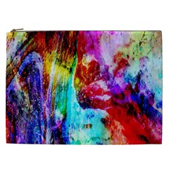 Background Art Abstract Watercolor Cosmetic Bag (XXL)