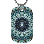 Pattern Abstract Background Art Dog Tag (Two Sides) Back