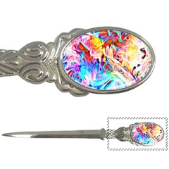 Background Drips Fluid Colorful Letter Opener by Sapixe
