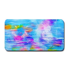 Background Drips Fluid Colorful Medium Bar Mats