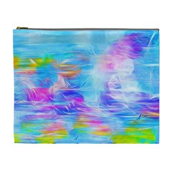 Background Drips Fluid Colorful Cosmetic Bag (XL)