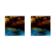 Background Cave Art Abstract Cufflinks (square)