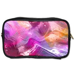 Background Art Abstract Watercolor Toiletries Bag (one Side)