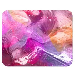 Background Art Abstract Watercolor Double Sided Flano Blanket (medium)  by Sapixe