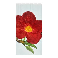 Deep Plumb Blossom Shower Curtain 36  X 72  (stall)  by lwdstudio