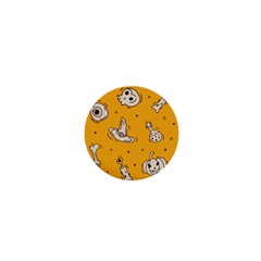 Funny Halloween Party Pattern 1  Mini Buttons by HalloweenParty